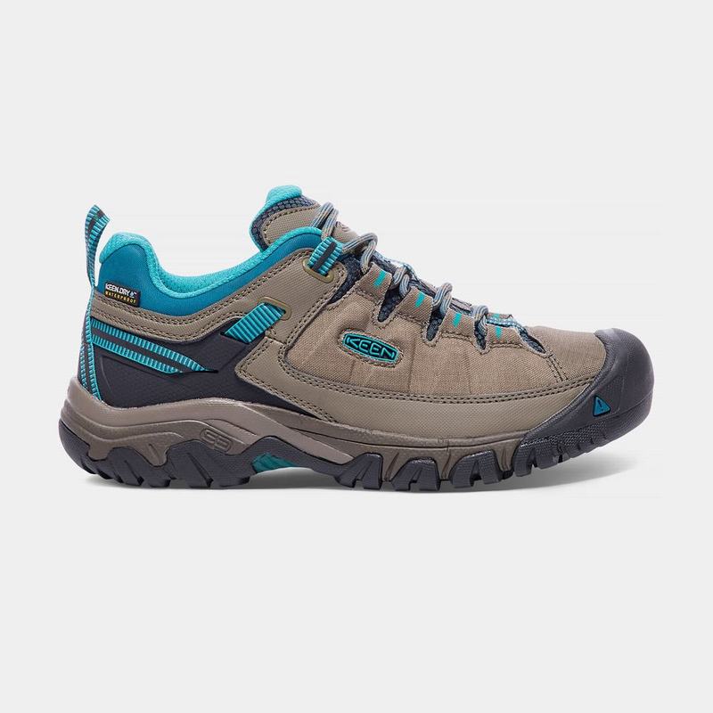 Keen Targhee Exp Waterproof - Kadın Trekking Ayakkabısı - Mavi Mercan - Türkiye (039248STQ)